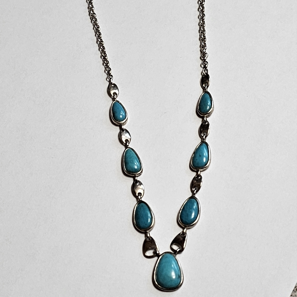Vintage Whitney Kelly Turquoise Necklace